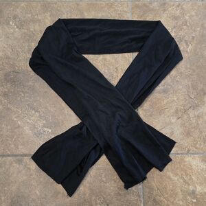 Black Basic Business Scarf